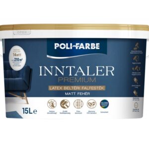 INNTALER PRÉMIUM BELSŐ FALFESTÉK FEHÉR 15 LITER