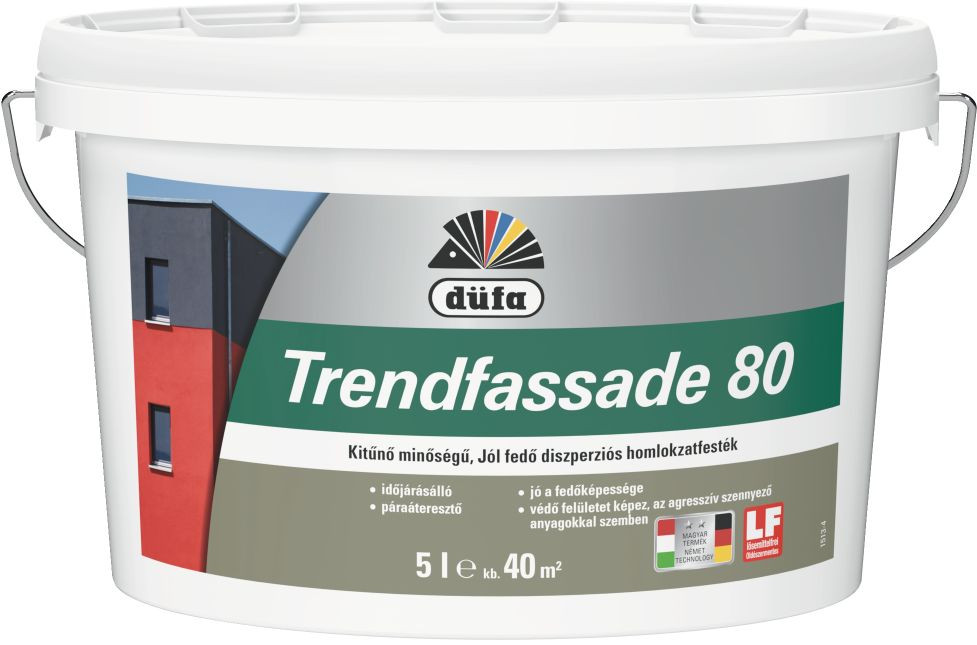 Düfa Trendfassade 80 homlokzatfesték 15 Liter