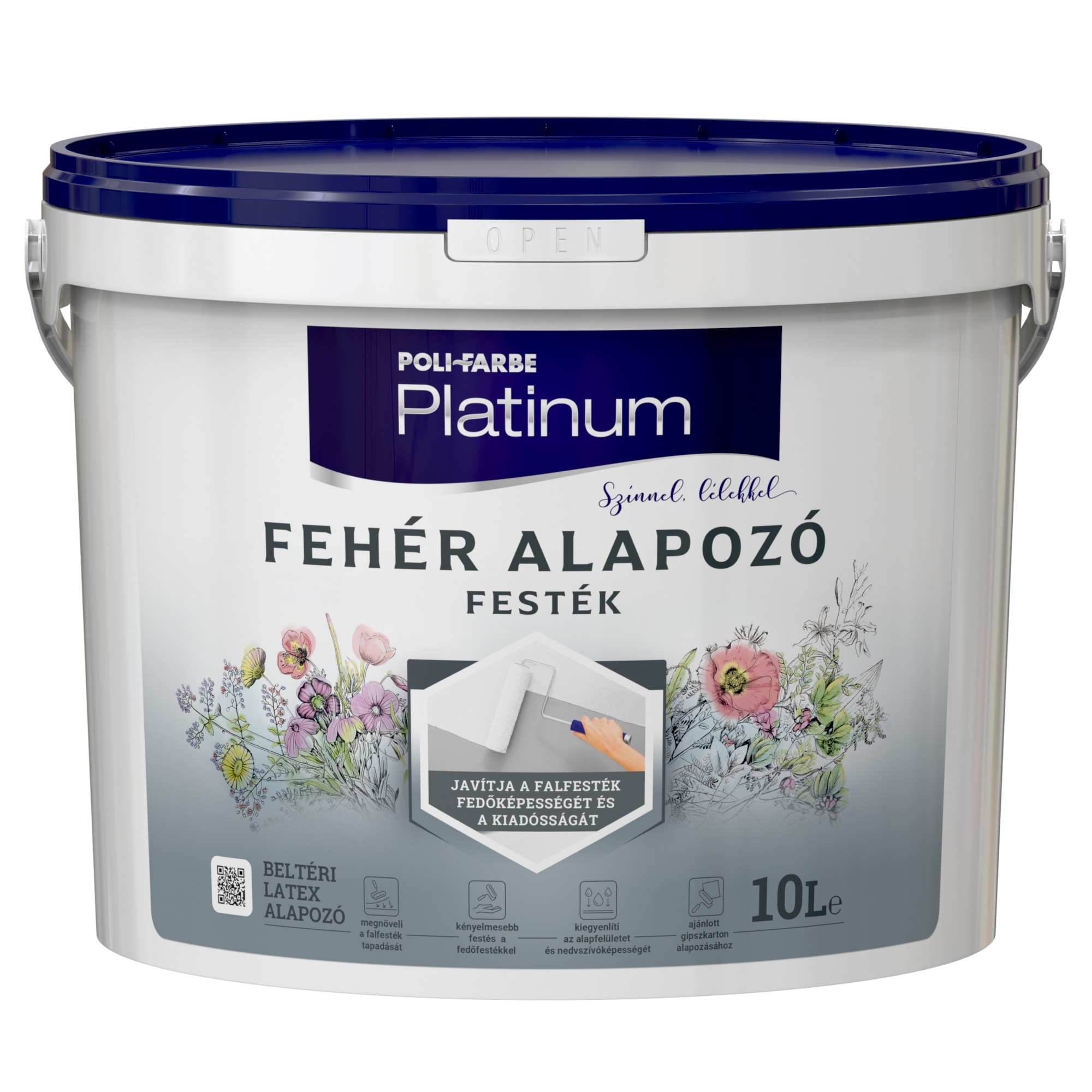 Fehér alapozó festék Platinum